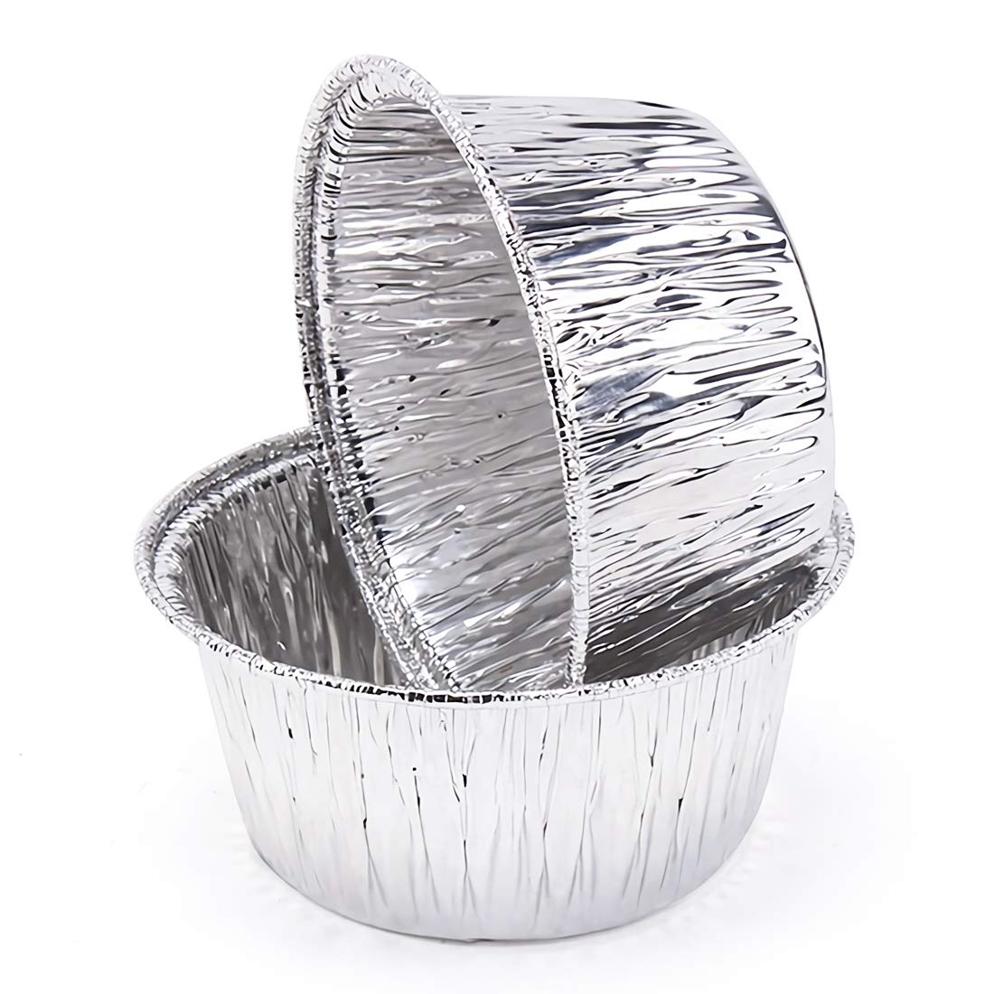 Kingrol ramequines de aluminio 4 oz ideales para cupcakes y desmolde sencillo.