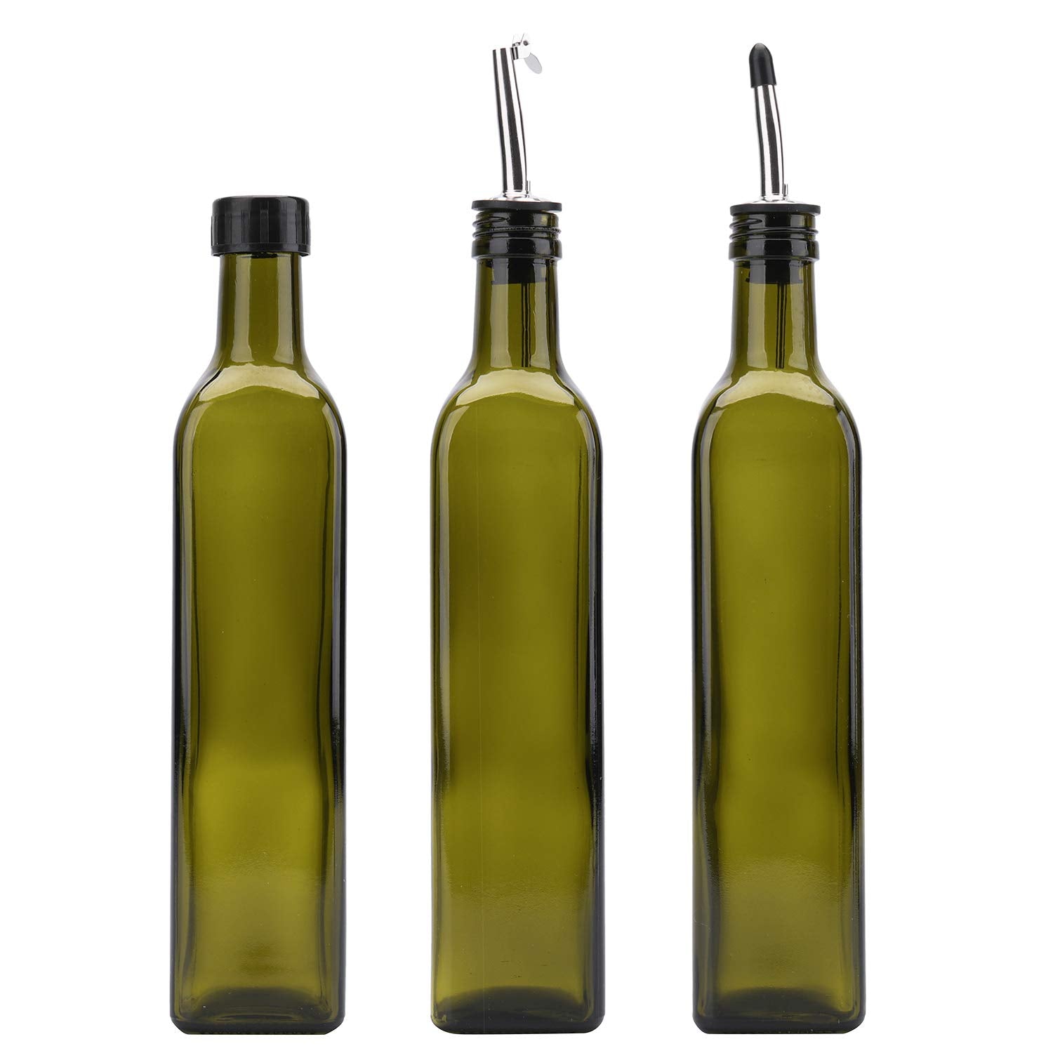 Kingrol vertedores de acero inoxidable para aceite, vertido limpio y sin goteo en cada uso
