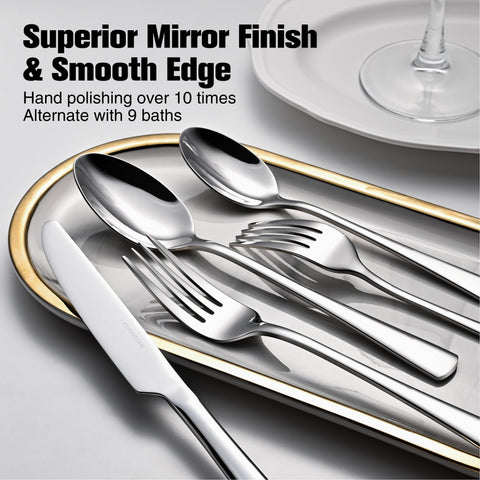 Kingstone borde suave y bordes pulidos para una experiencia de comedor agradable.