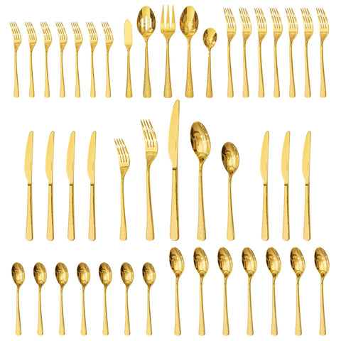 KINGSTONE conjunto 45 piezas para comedor elegante y práctico.