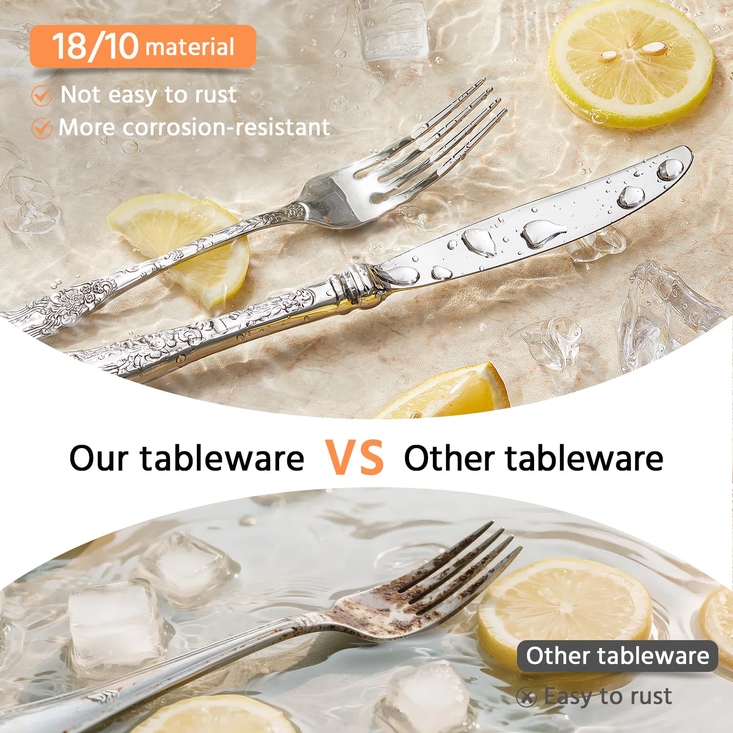 Kingstone para bodas y banquetes, mesa sofisticada y atractiva.