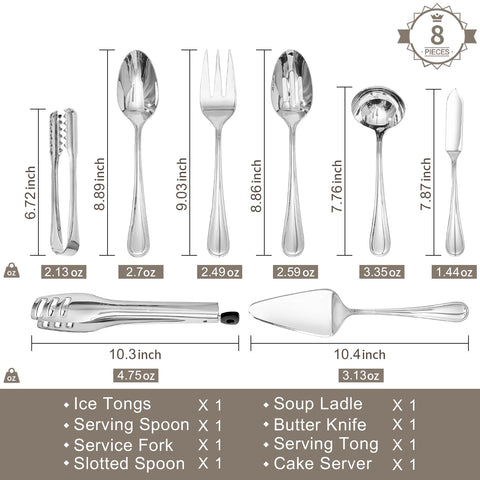 KINGSTONE cuchara-ranurada-teardrop apta para salsas gruesas sin goteos.