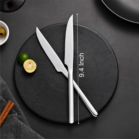 Cuchillo KINGSTONE de 9,4 pulgadas con diseño moderno para la mesa