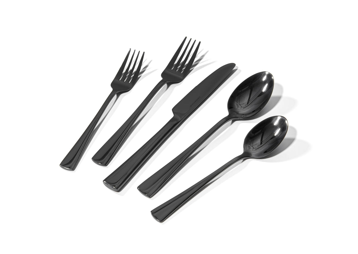 Kingstone cuchillos de cena con acabado espejo, duraderos y elegantes para cada comida.
