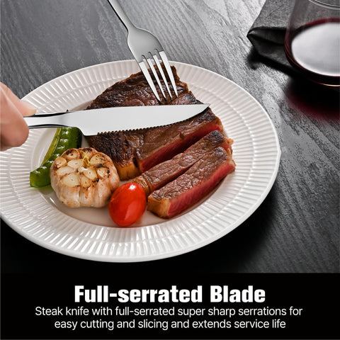 KINGSTONE cuchillos para filete permiten cortes precisos con menos esfuerzo.