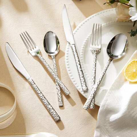 Kingstone cuchillos para steak con filo afilado para cortar con precisión.