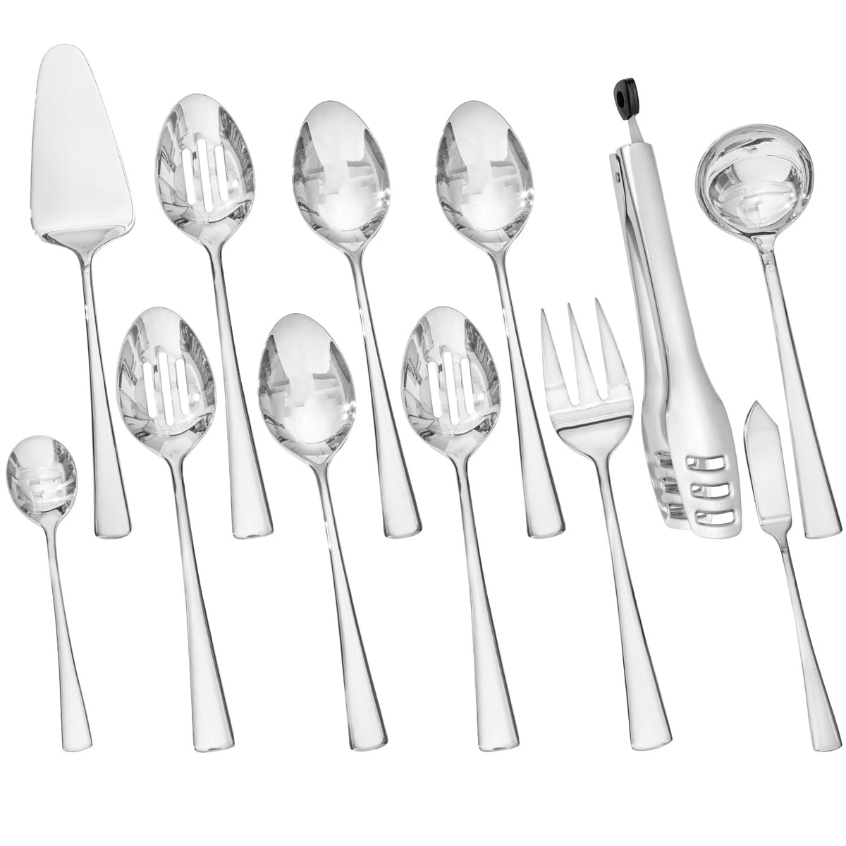 KINGSTONE juego-utensilios-12-piezas para buffet práctico y elegante.