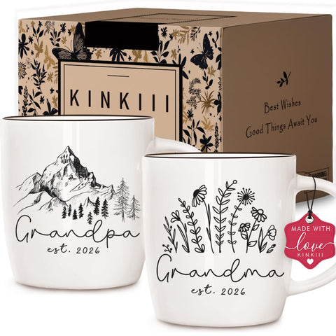 Taza Kinkiii Est 2026 frente, ideal para empezar el día.