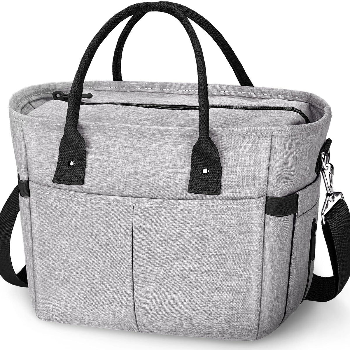KIPBELIF bolsa de almuerzo amplia, ideal para comida completa y aperitivos.