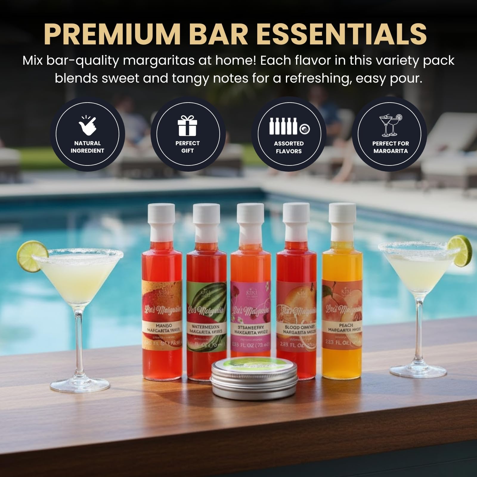 Kiri & Sons sabor fresa: opción vibrante para bebidas en casa.