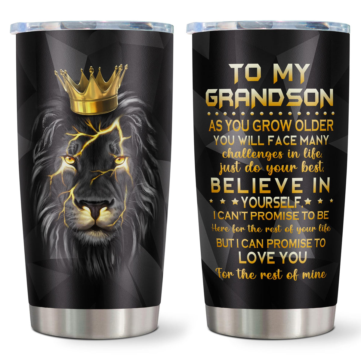 Kirusel taza termica 20oz con diseño único, ideal para sorprender al nieto.
