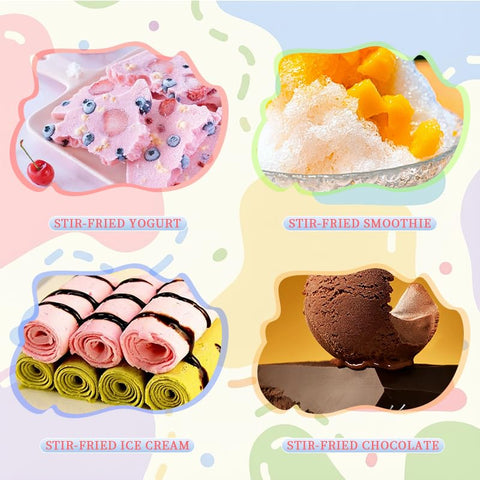 Kit de helado enrollado para casa fomenta momentos en familia.