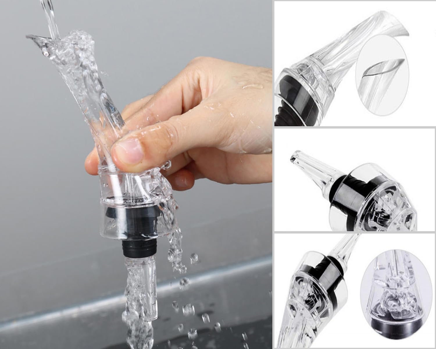 Kit-Home aerador compacto para mantener la mesa limpia.