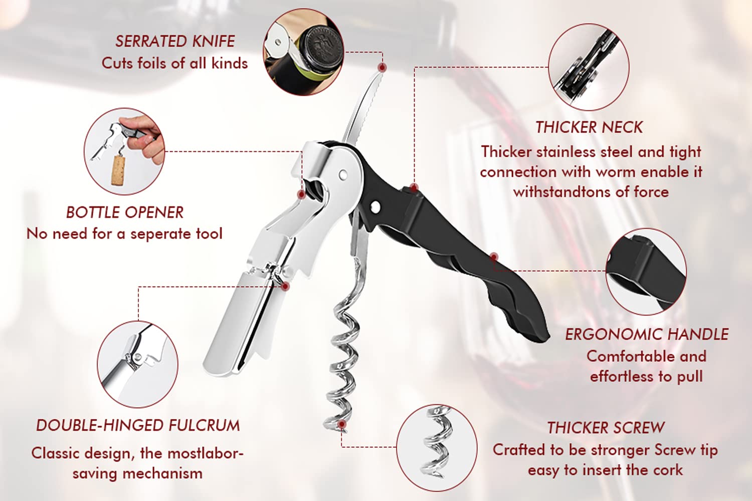 Kit-Home cortafiolos integrado para cortes limpios y rápidos