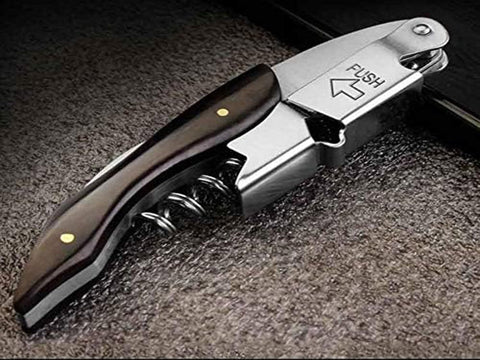 Kit-Home sacacorchos con bisagras reforzadas, duraderas para uso repetido.