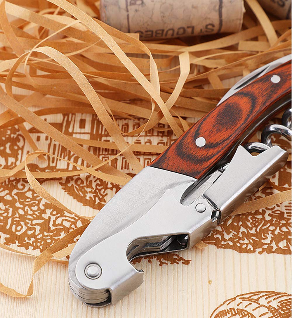 Kit-Home sacacorchos con diseño ergonómico para camarero y sommelier.
