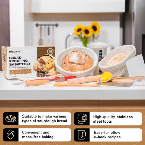 KITCHAD bolsa de almacenamiento mantiene utensilios y harinas ordenados.