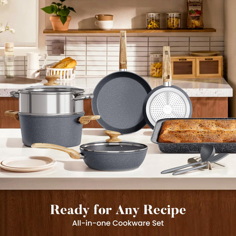 Kitchen Academy bandeja hornear rectangular 14x9 para hornear de forma uniforme