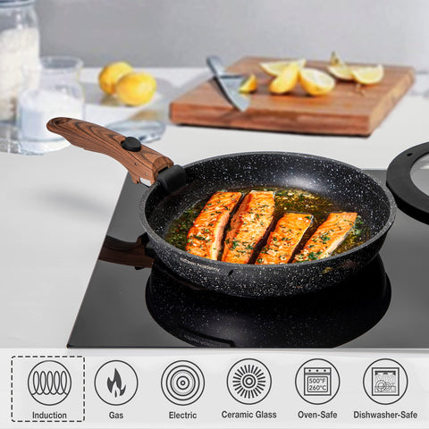 Kitchen Academy olla de 2 litros con tapa para RV y hogar