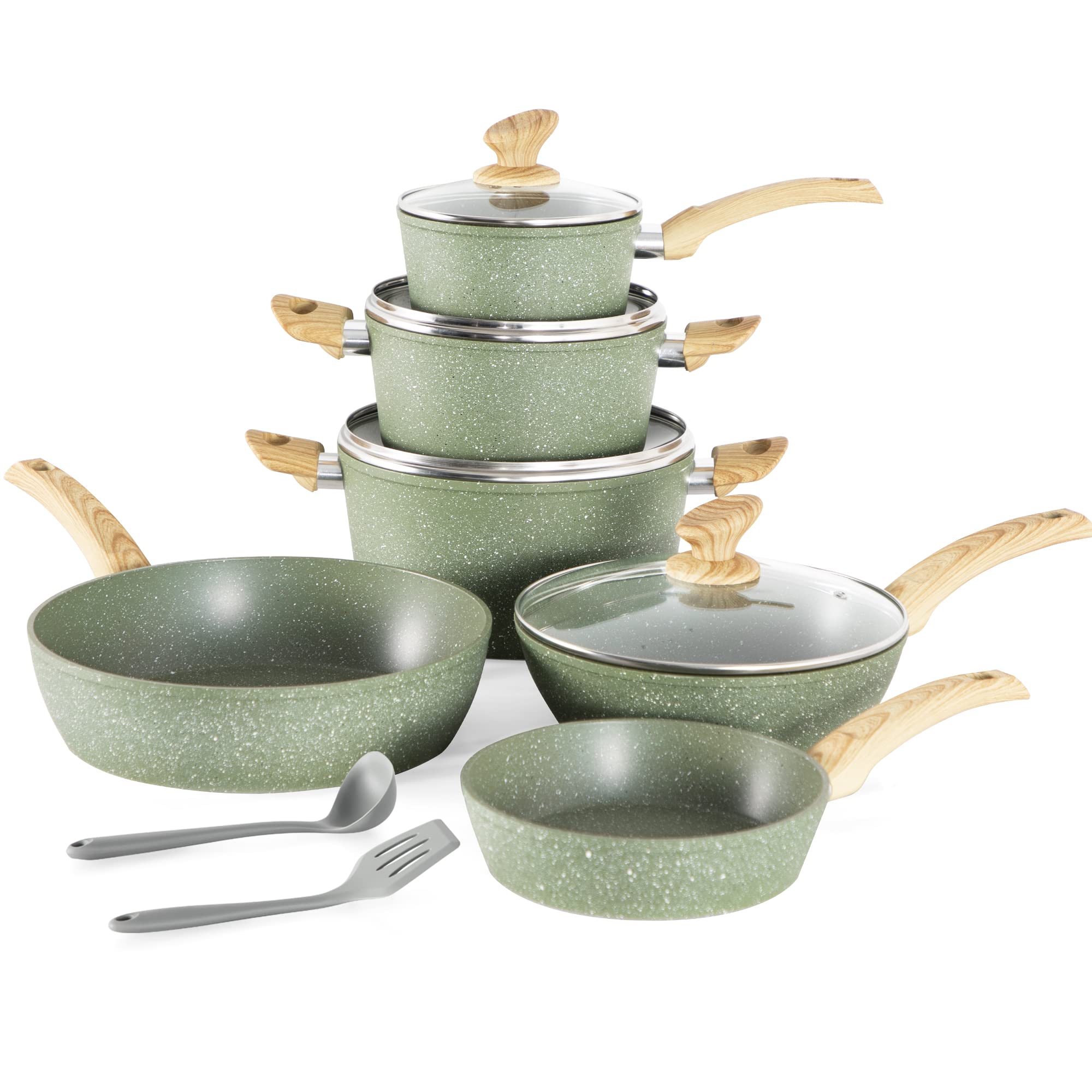 Utensilios de silicona Kitchen Academy, dos piezas para cocinar sin rayar