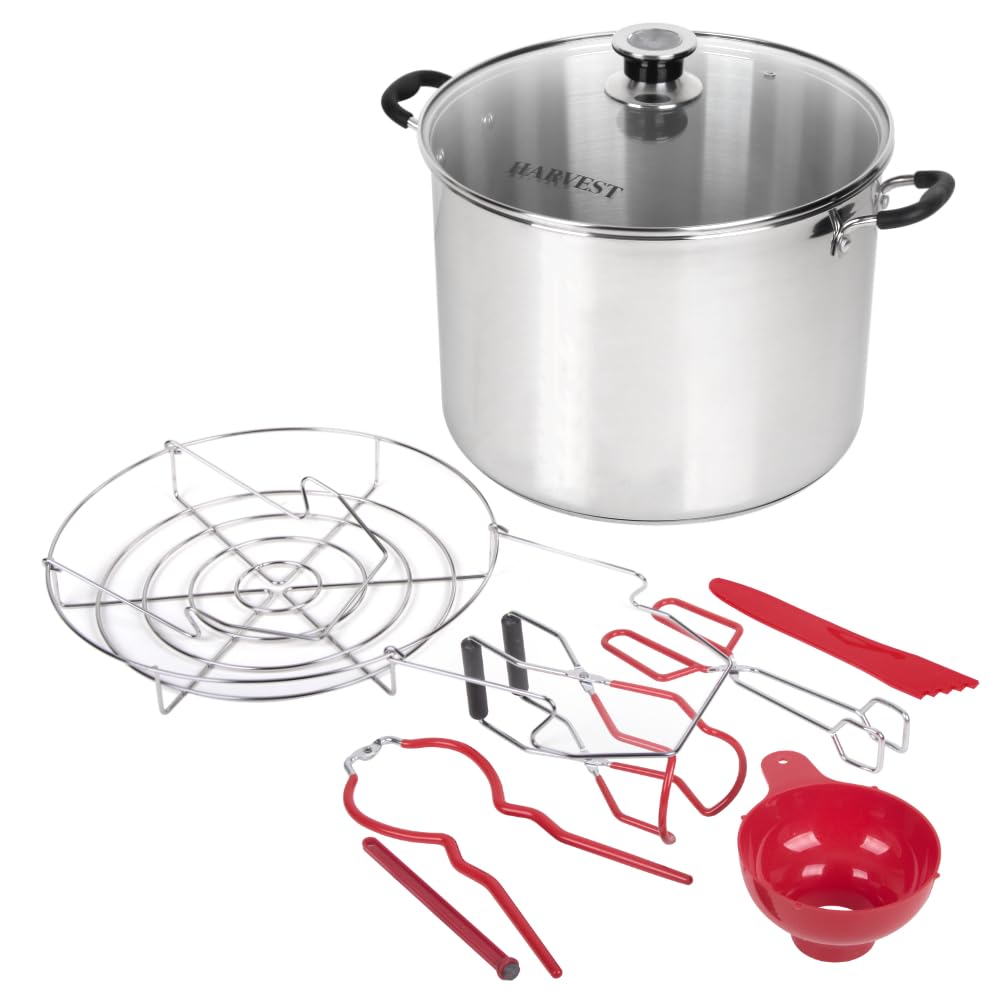 KITCHEN CROP Harvest cacerola-20qt para conservas, calor uniforme.