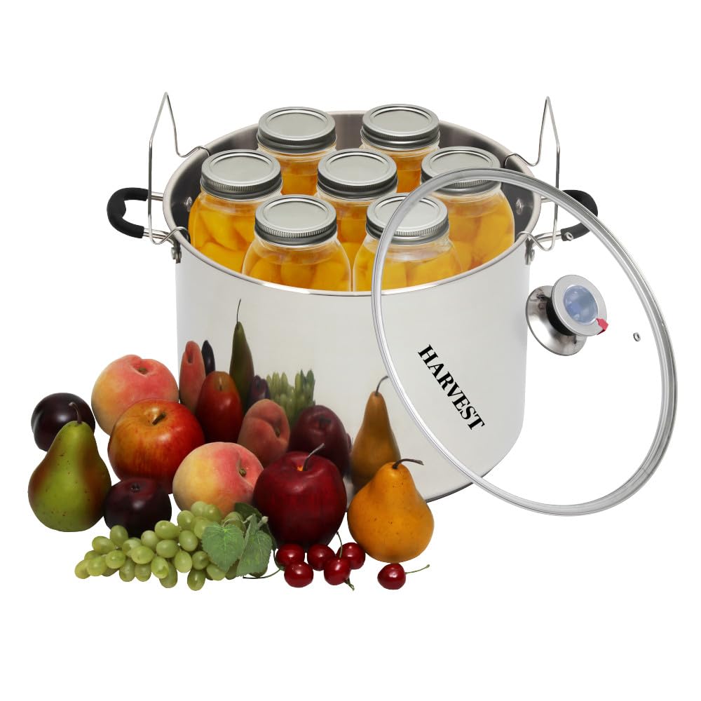 KITCHEN CROP Harvest capacidad-20qt ideal para lotes grandes de conservas.