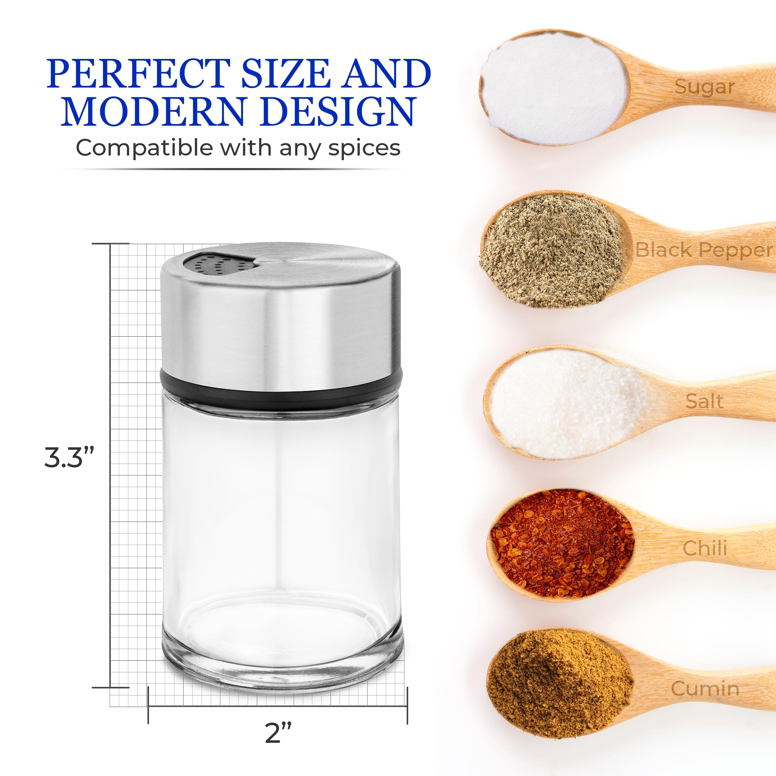 Acero inoxidable duradero de Kitchen-GO para uso diario y limpieza sencilla