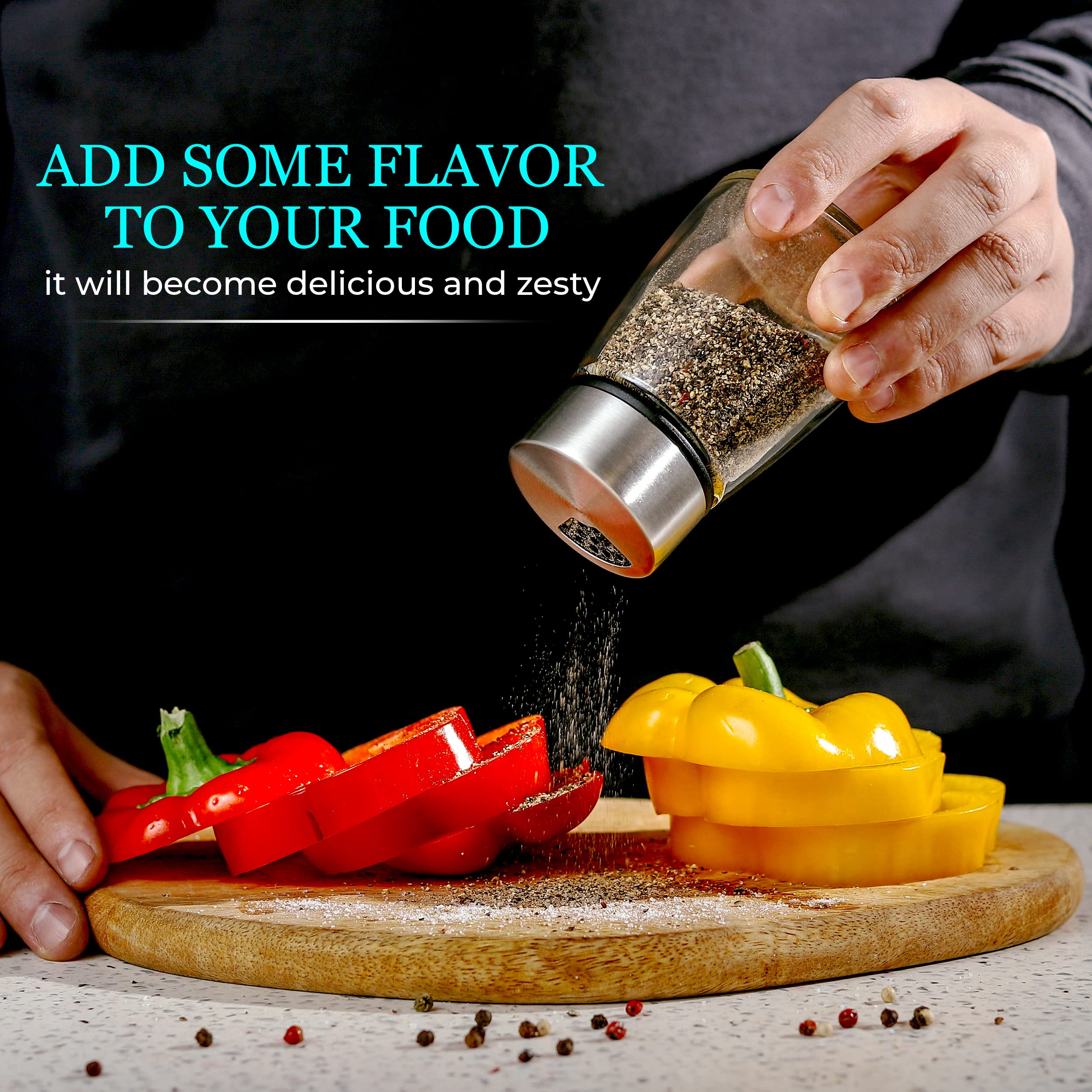 Mantiene la frescura de las especias con cierre fiable de Kitchen-GO.