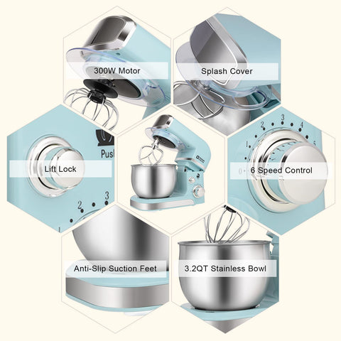 Kitchen in the box: Accesorios de aluminio y acero para amasar y batir.