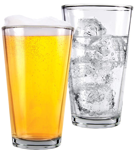 Vaso Kitchen Lux multiusos para agua, jugos y bebidas, uso diario.