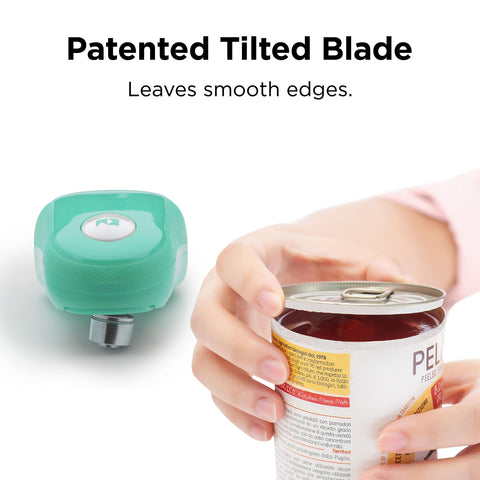 Kitchen Mama realiza corte lateral con borde suave para seguridad.