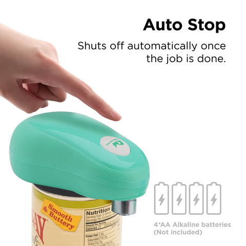 Kitchen Mama abre latas con diseño ergonómico para uso diario.