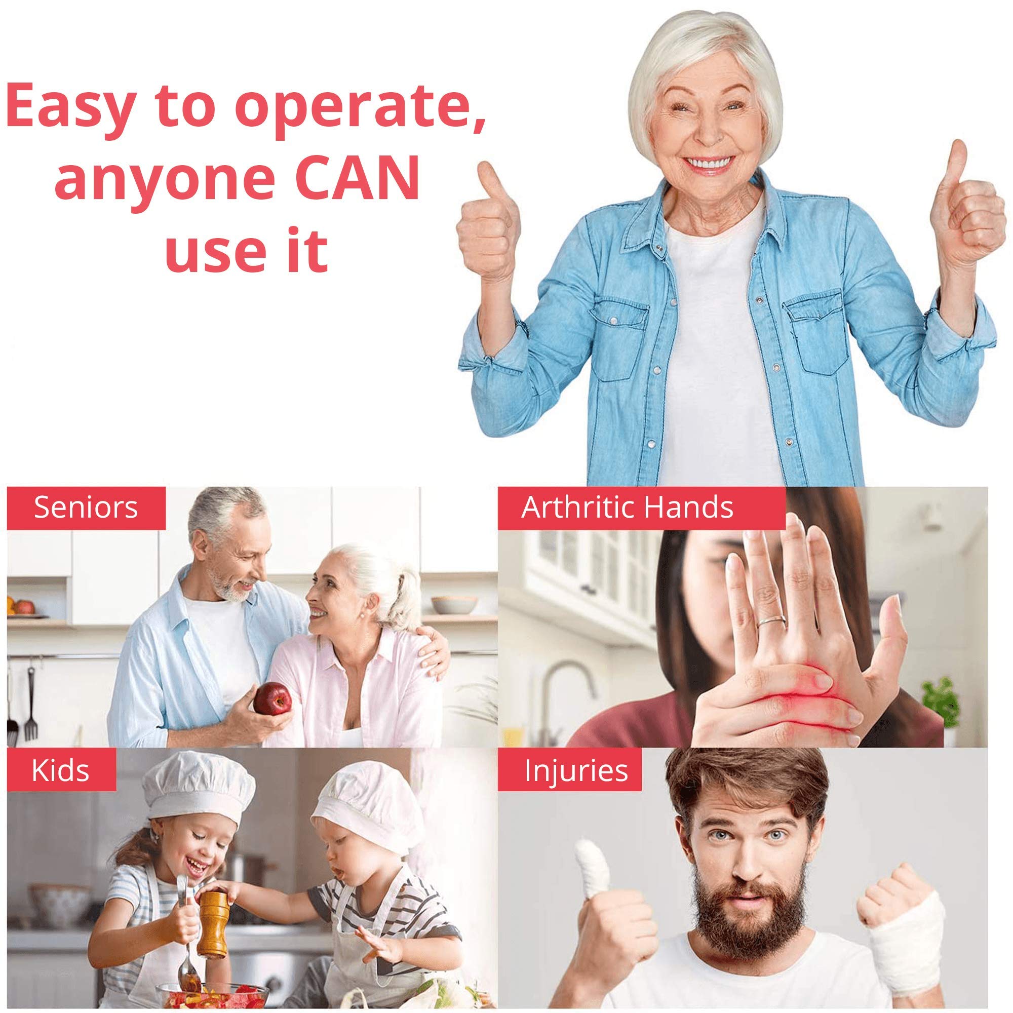 Kitchen Mama ofrece manos libres, útil para tareas repetitivas.