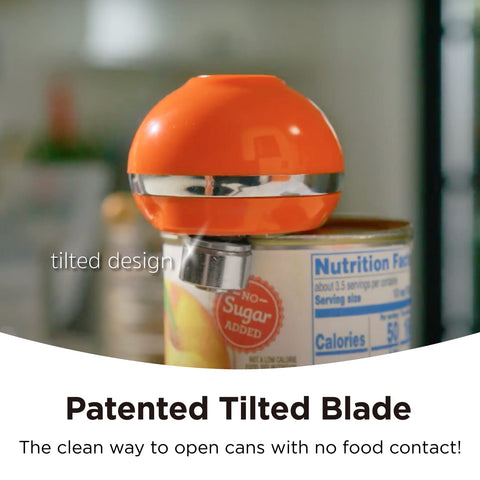 Kitchen Mama Mini corta 360° para un borde limpio alrededor de la tapa