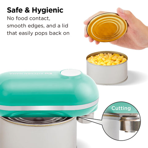 Kitchen Mama Mini Plus diseño compacto y portátil para cocinar en casa o viaje.