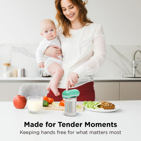 Kitchen Mama Mini Plus uso en casa y viaje, sin cables para mayor libertad.