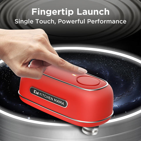 Kitchen Mama Orbit One con carga USB-C, lista para viaje y camping