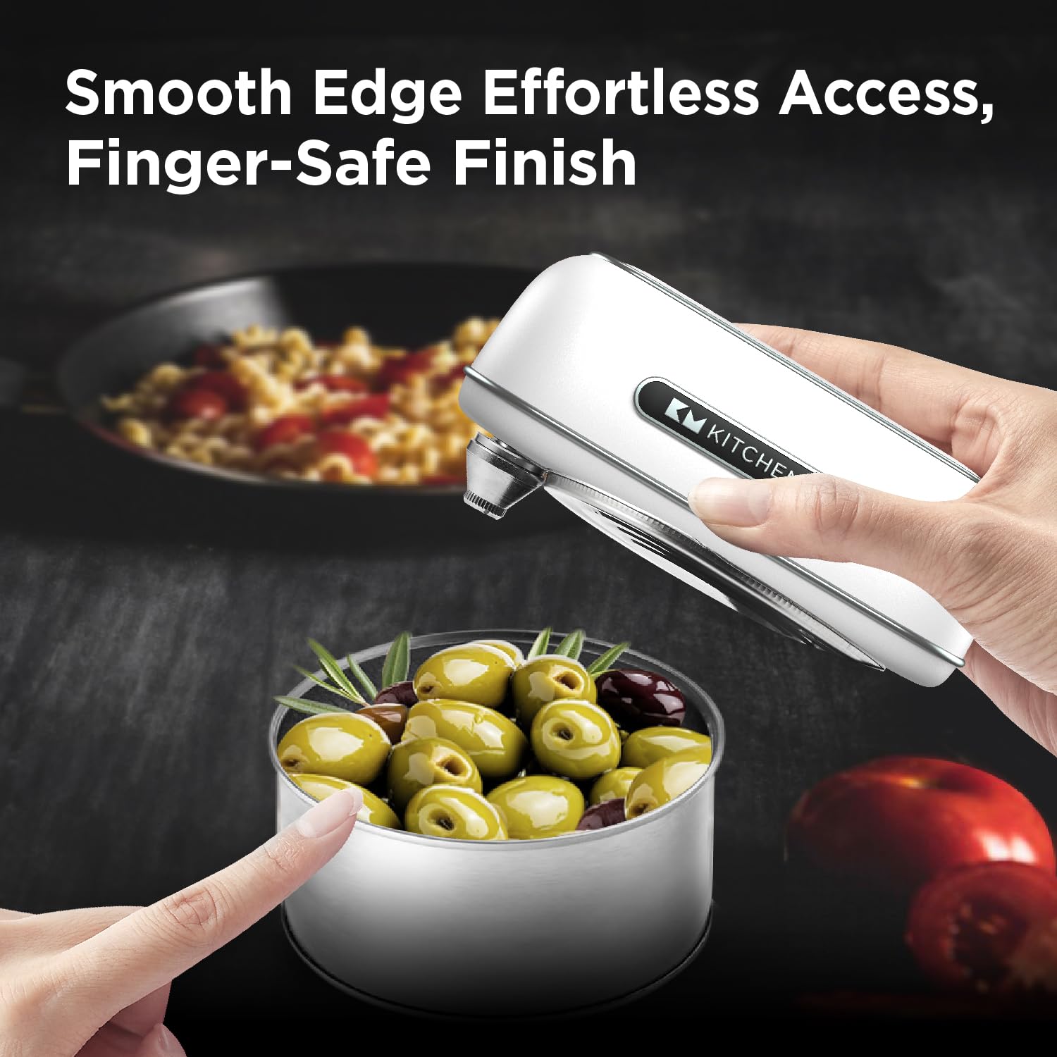 Kitchen Mama Orbit One tiene diseño ergonómico pensado para manos cansadas o artritis.