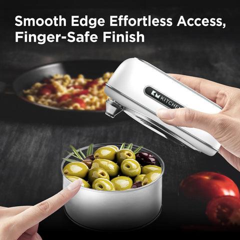 Kitchen Mama Orbit One tiene diseño ergonómico pensado para manos cansadas o artritis.