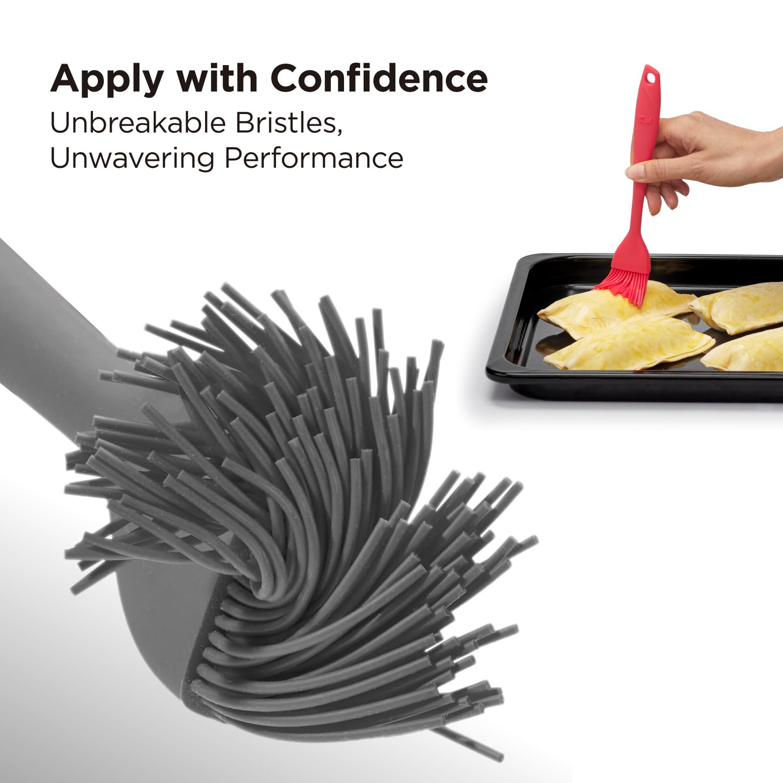 Diseño ergonómico de Kitchen Mama WaltzGrip para agarre cómodo.