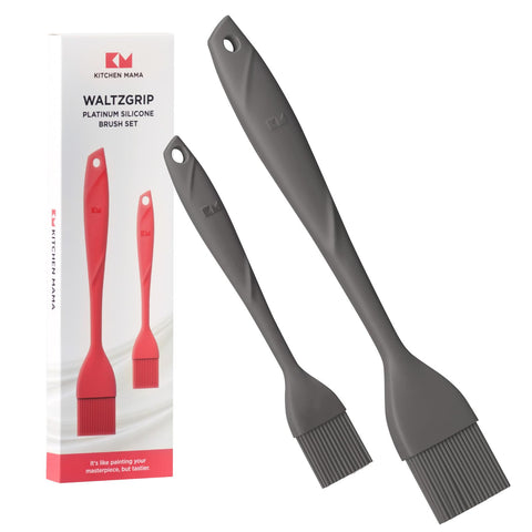 Pincel Kitchen Mama WaltzGrip para parrilla, ideal para aceite y marinados.