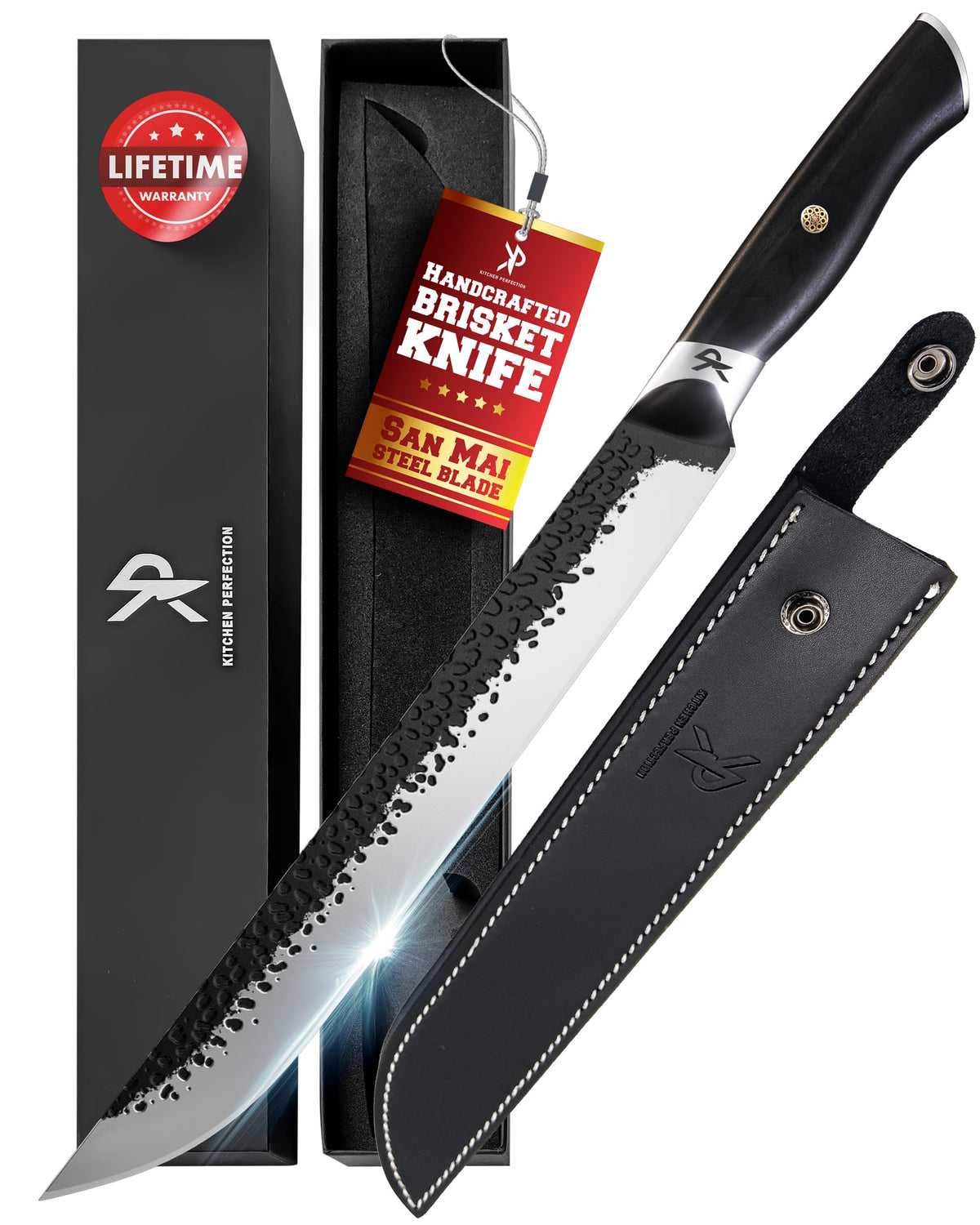 Kitchen Perfection cuchillo brisket 12 pulgadas para cortes precisos