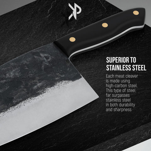 Equilibrio y peso óptimos para cortes suaves con el cuchillo Kitchen Perfection.