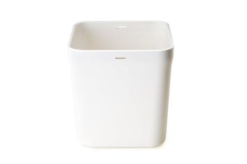 Kitchen Safe repuesto base blanca mediana para mantener la cocina organizada y segura.