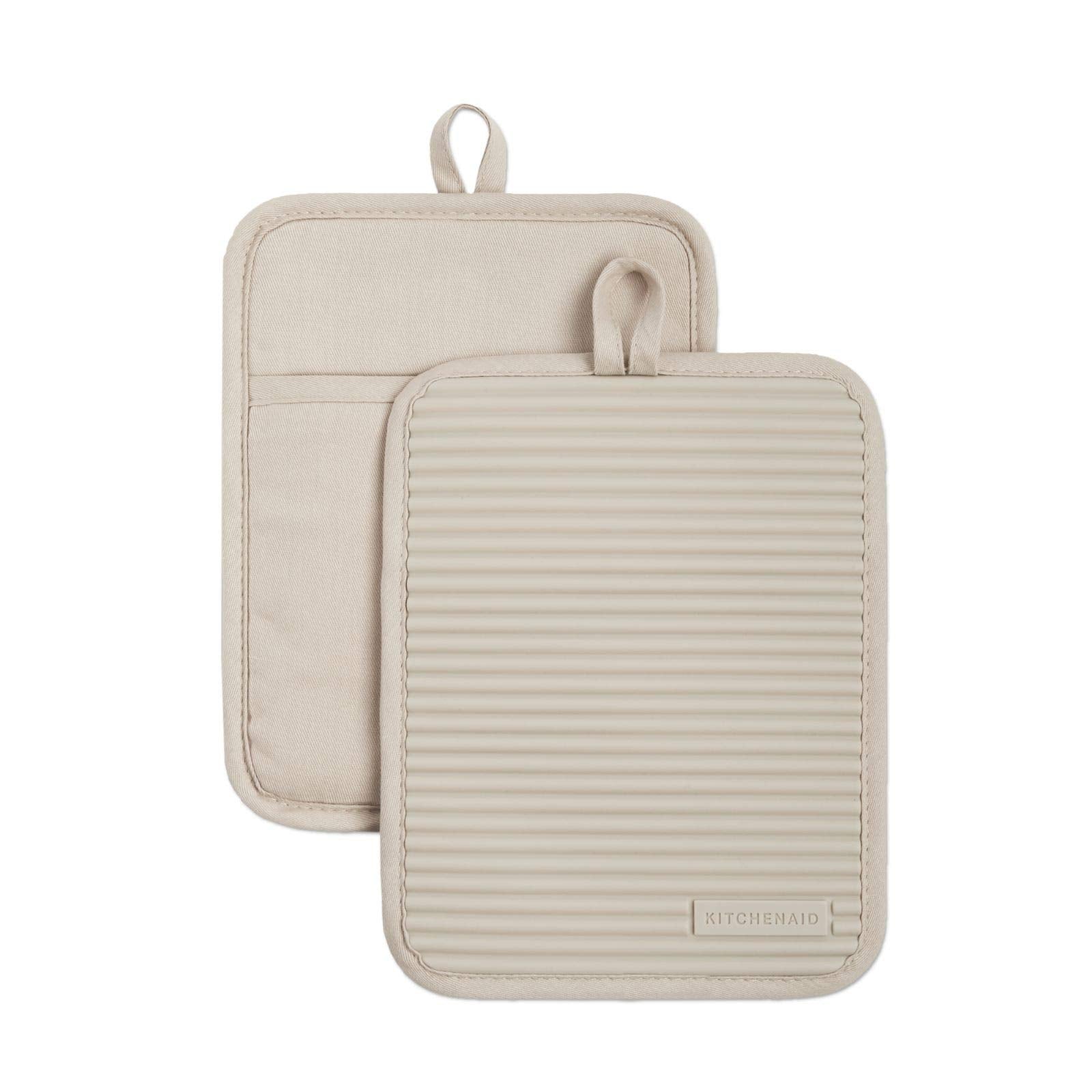 KitchenAid vista frontal del par milkshake tan protege contra el calor