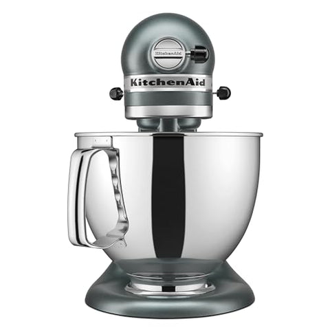 Cabezal inclinable de KitchenAid Artisan para acceso fácil al tazón.