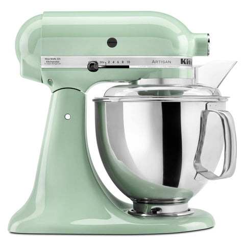 KitchenAid Artisan 5 cuartos, cabezal abatible con escudo vertido para verter sin goteos