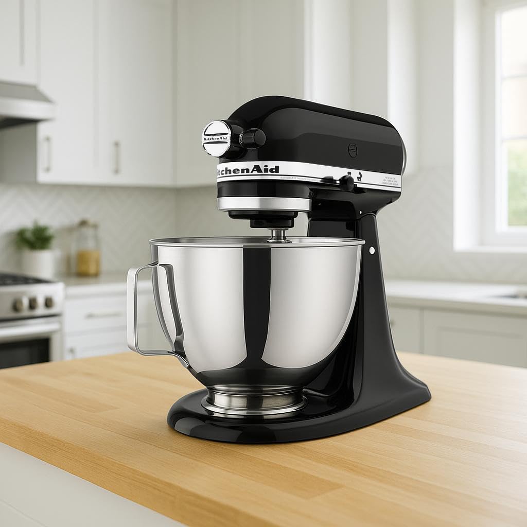 Batidora KitchenAid con capacidad 4,5 cuartos para masas grandes y porciones