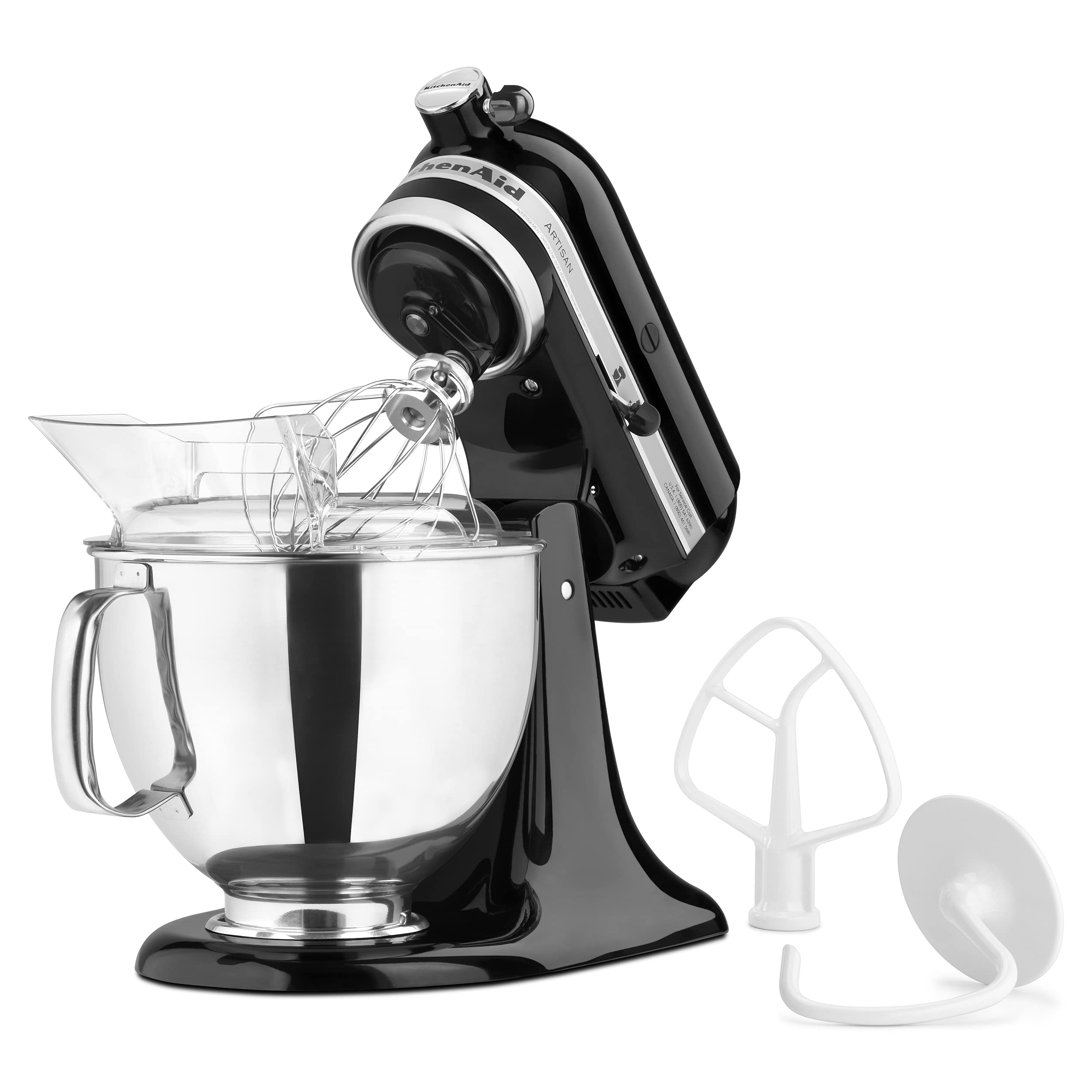Escudo de vertido de KitchenAid para verter sin salpicaduras.