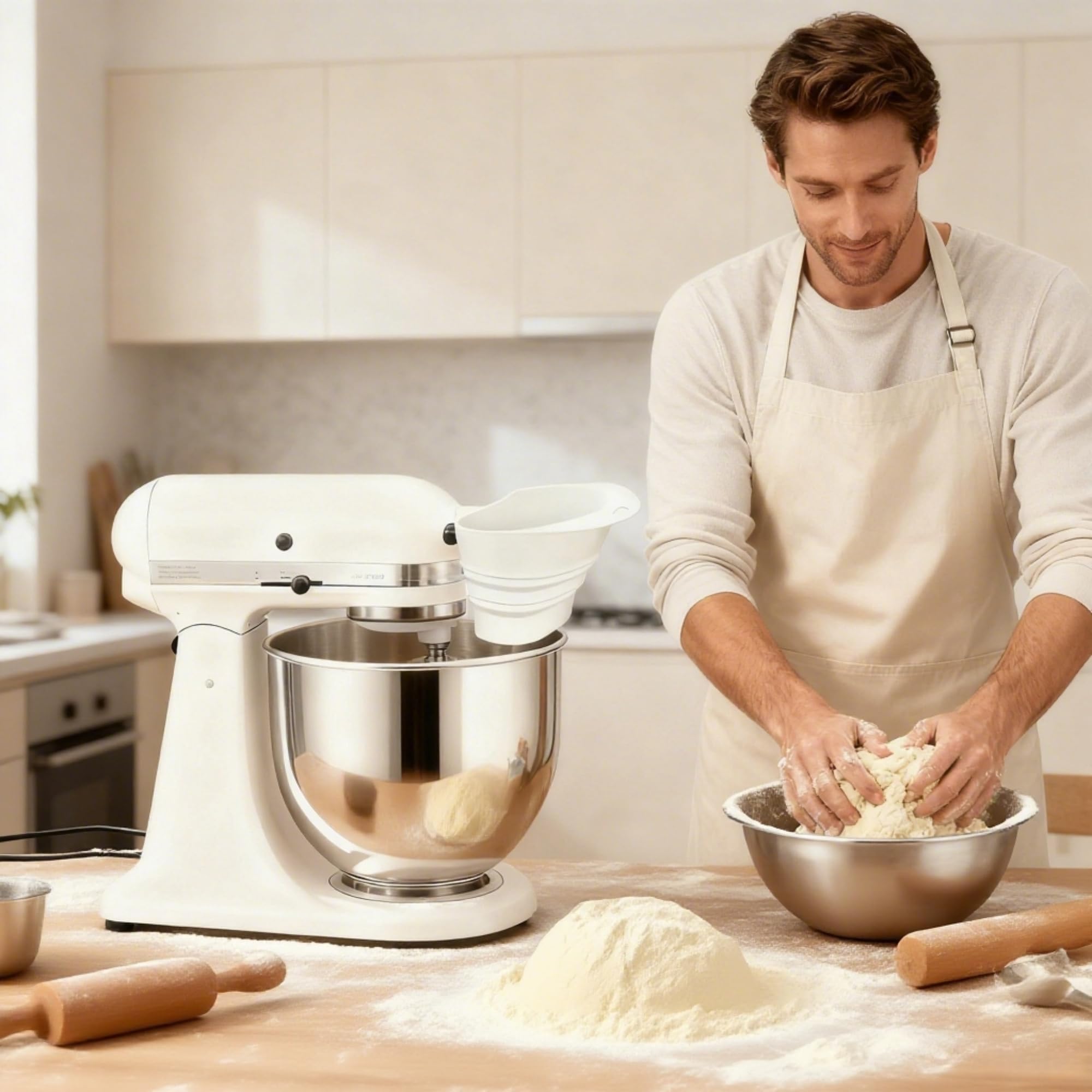 KitchenAid rápido lavado y apto para lavavajillas tras uso.